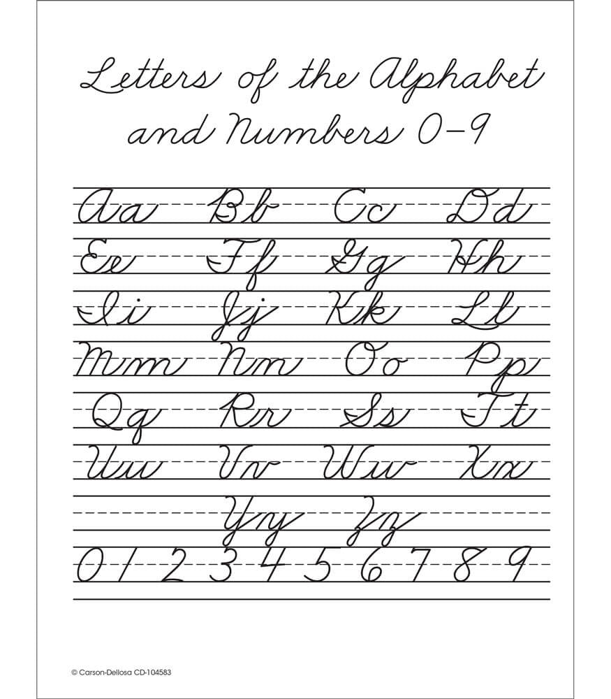 Beginning Traditional Cursive Workbook Grade 1-3