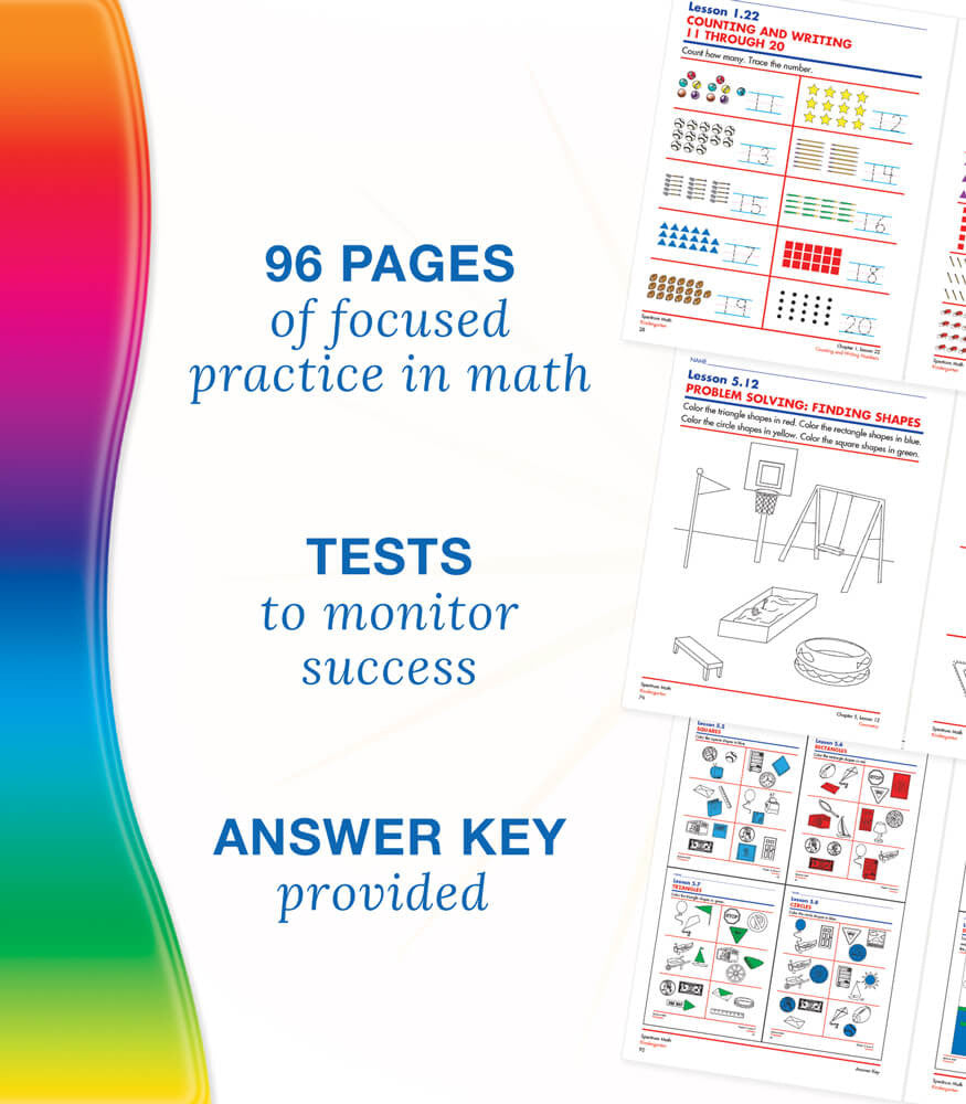 Spectrum Math Workbook Grade K Paperback