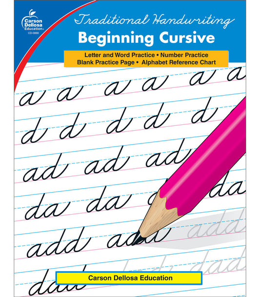 Traditional Handwriting: Beginning Cursive Resource Book Grade 2-5