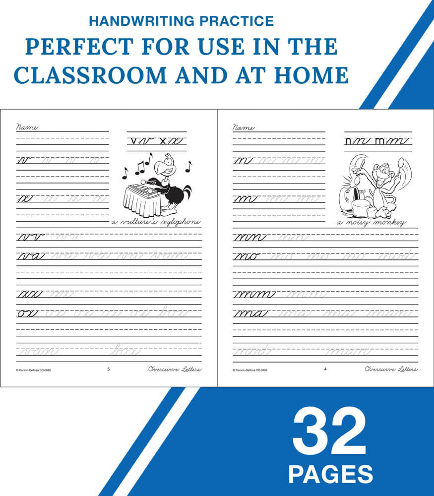 Traditional Handwriting: Beginning Cursive Resource Book Grade 2-5