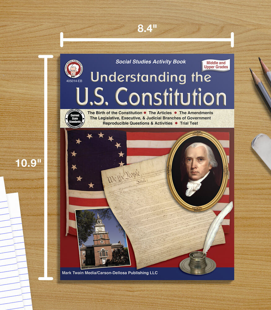 Understanding the U.S. Constitution Workbook Grade 5-12 Paperback